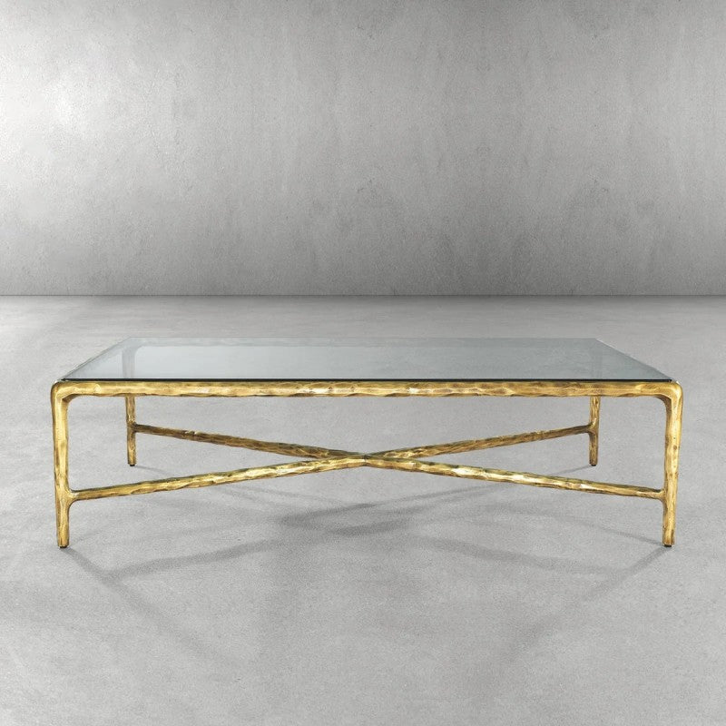 Aurelia Square Glass Coffee Table