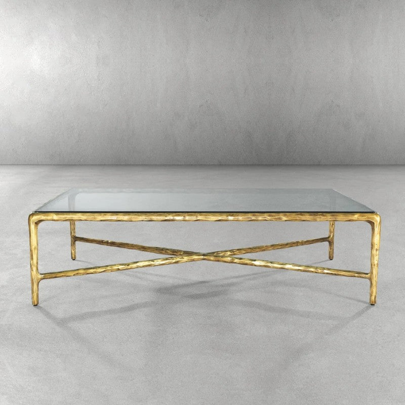 Aurelia Square Glass Coffee Table