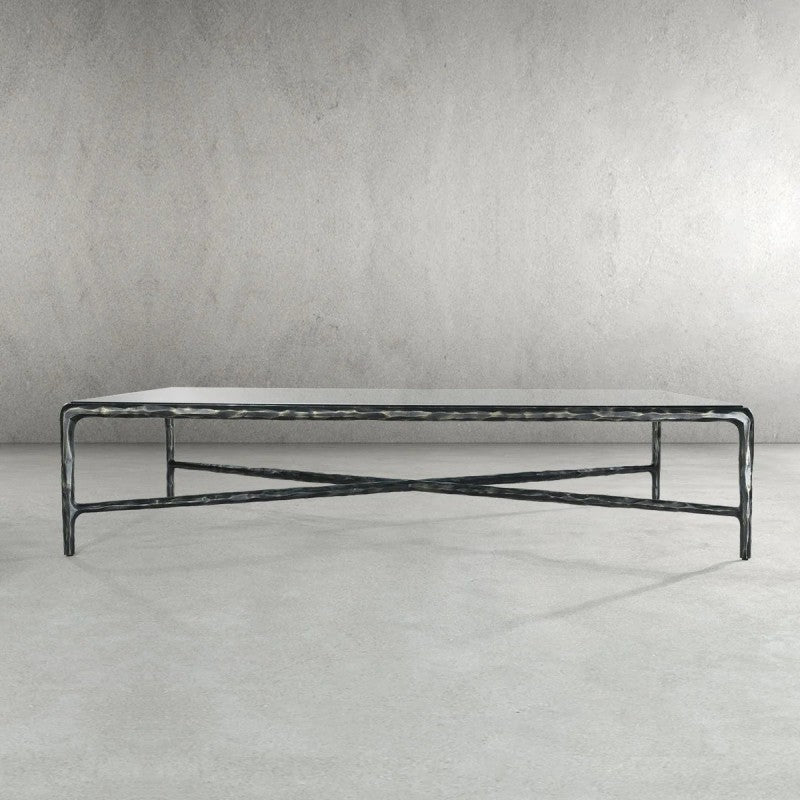 Aurelia Square Glass Coffee Table