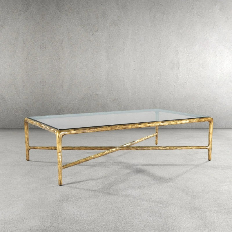 Aurelia Square Glass Coffee Table