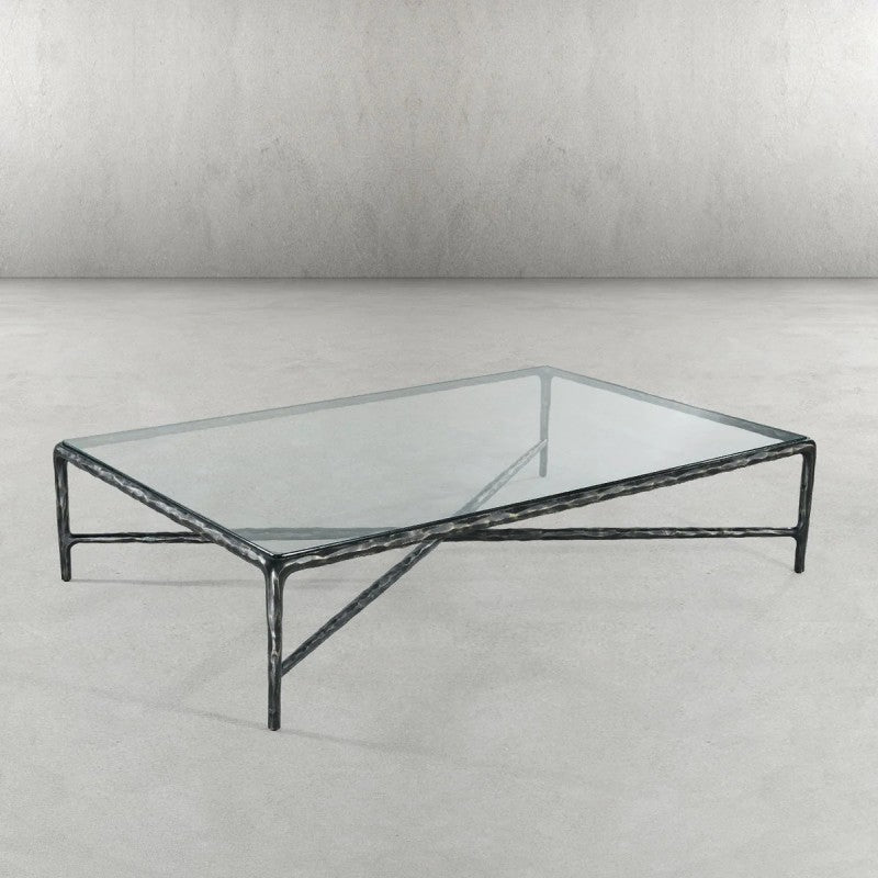 Aurelia Square Glass Coffee Table