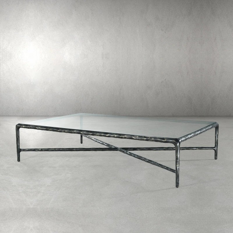 Aurelia Square Glass Coffee Table