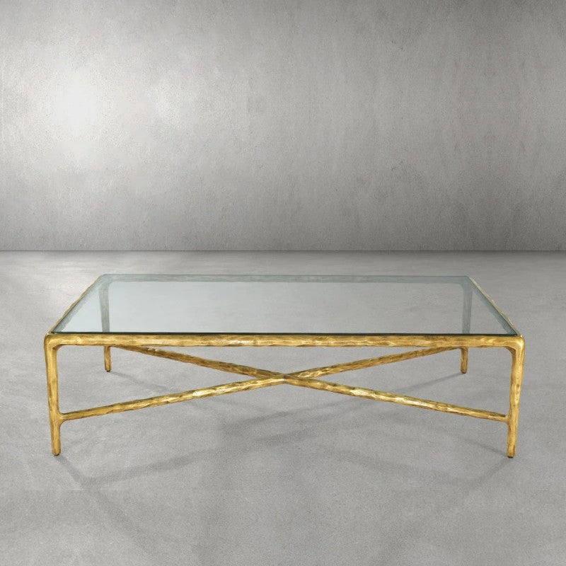 Aurelia Square Glass Coffee Table