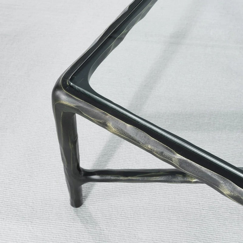 Aurelia Square Glass Coffee Table