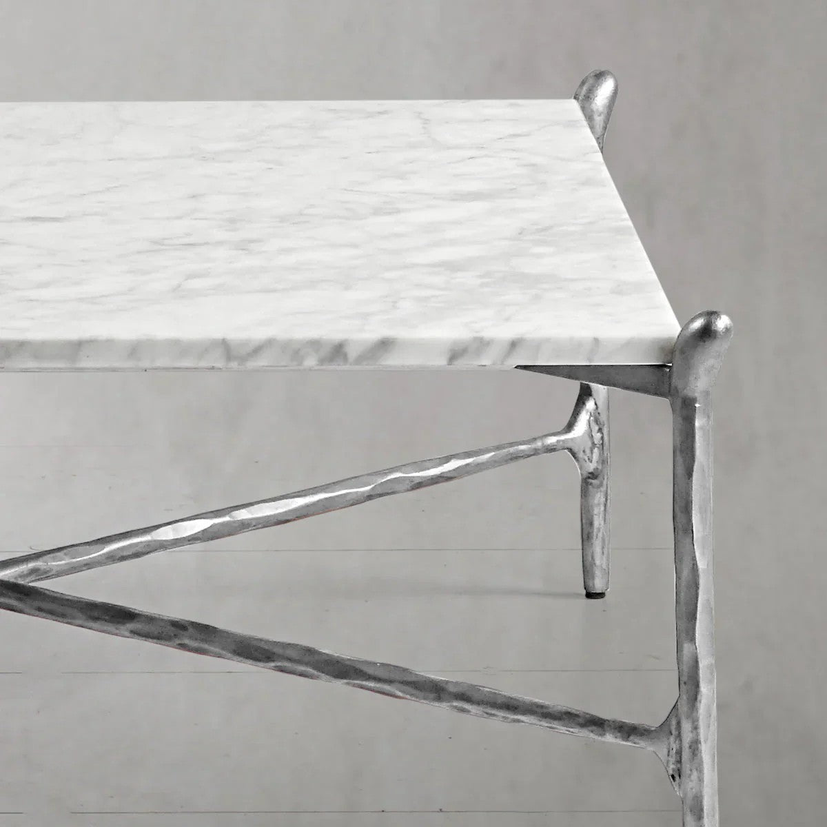 Aurelia Square Horn Marble Coffee Table