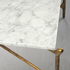 Aurelia Square Horn Marble Coffee Table