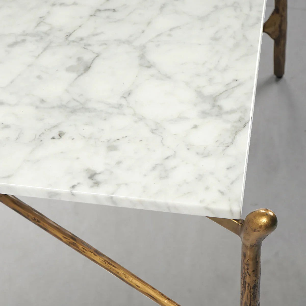 Aurelia Square Horn Marble Coffee Table