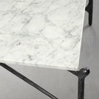 Aurelia Square Horn Marble Coffee Table