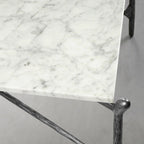Aurelia Square Horn Marble Coffee Table