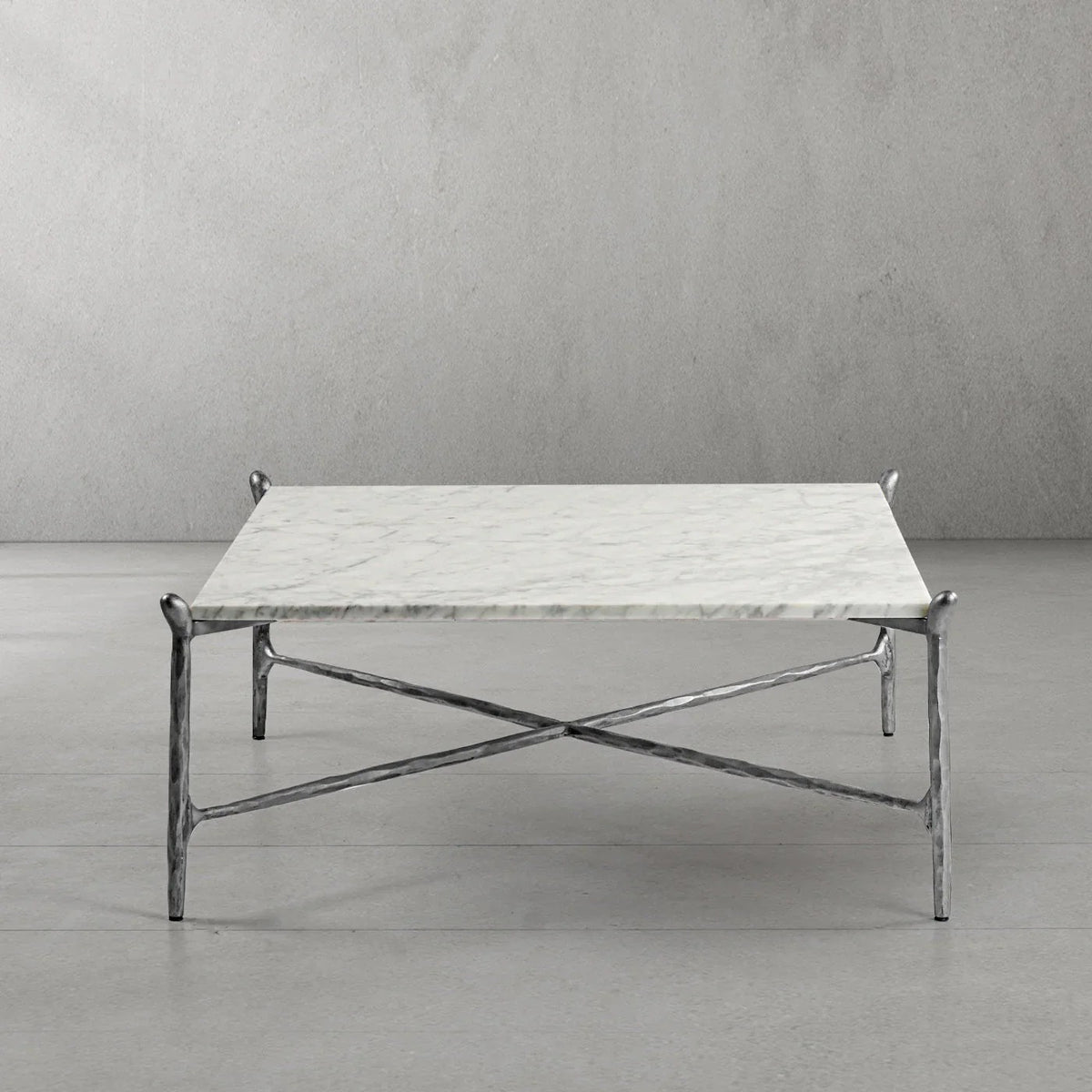 Aurelia Square Horn Marble Coffee Table