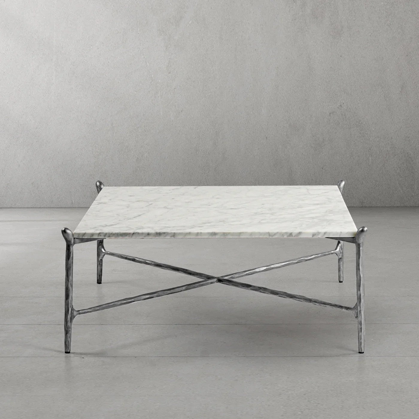 Aurelia Square Horn Marble Coffee Table