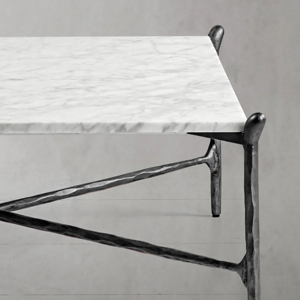Aurelia Square Horn Marble Coffee Table