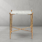 Aurelia Square Marble Side Table