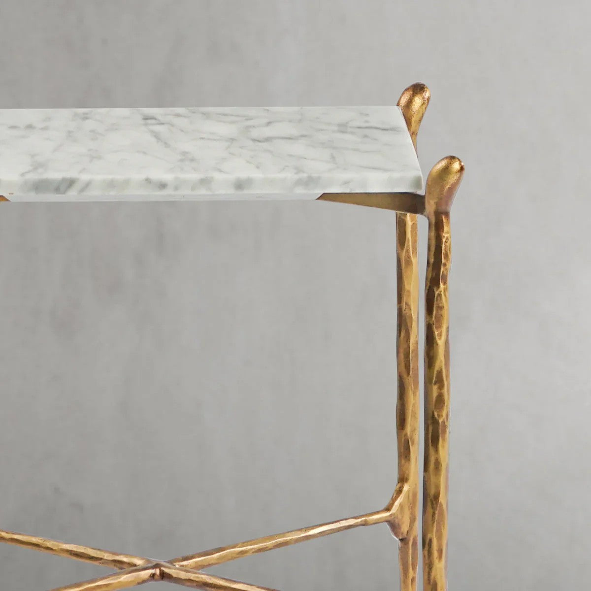 Aurelia Square Marble Side Table