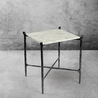 Aurelia Square Marble Side Table