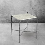 Aurelia Square Marble Side Table