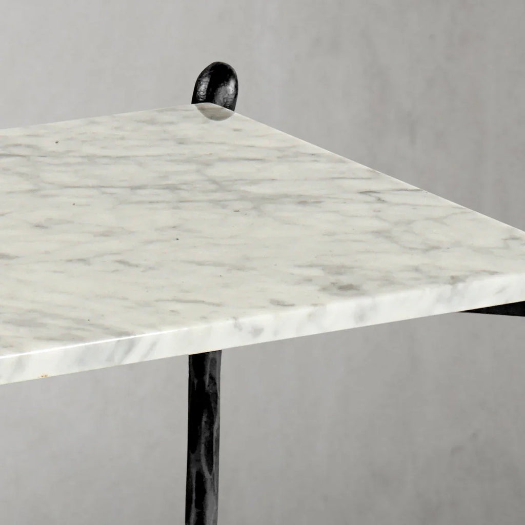 Aurelia Square Marble Side Table