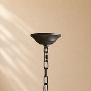 Birre Gilded Floral Crystal Round Chandelier