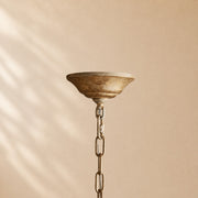 Birre Gilded Floral Crystal Round Chandelier