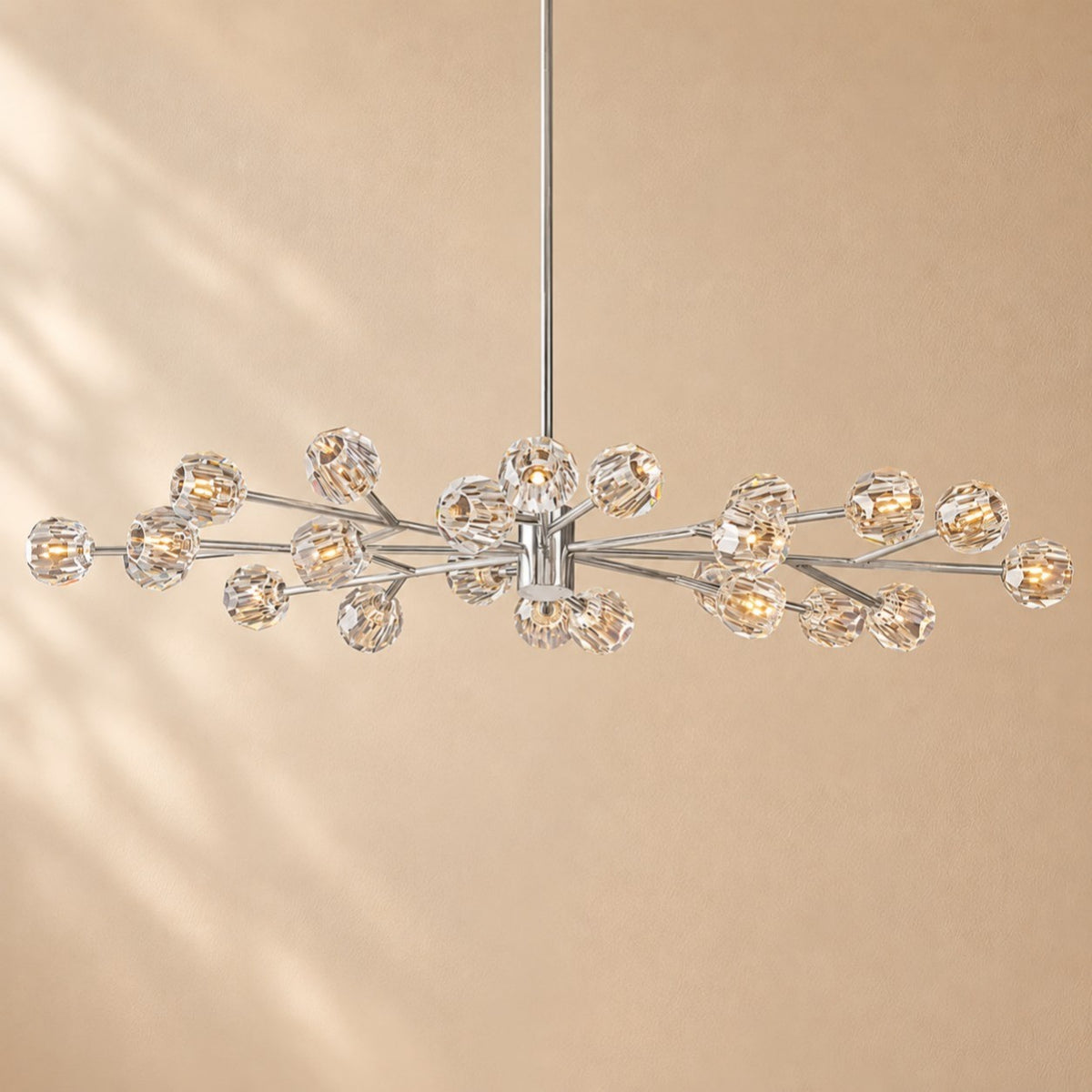 Bouine Glass Oval Chandelier