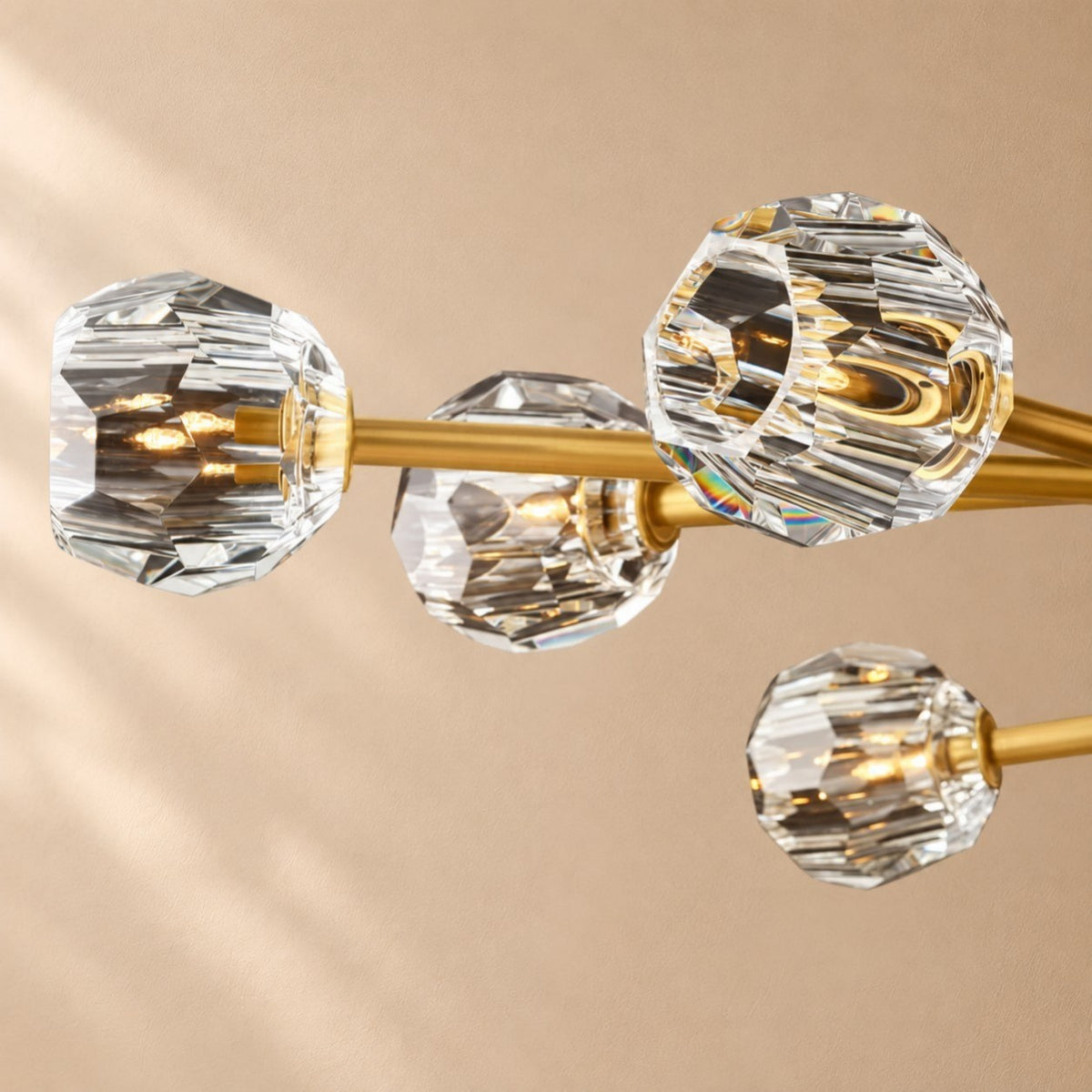 Bouine Glass Oval Chandelier