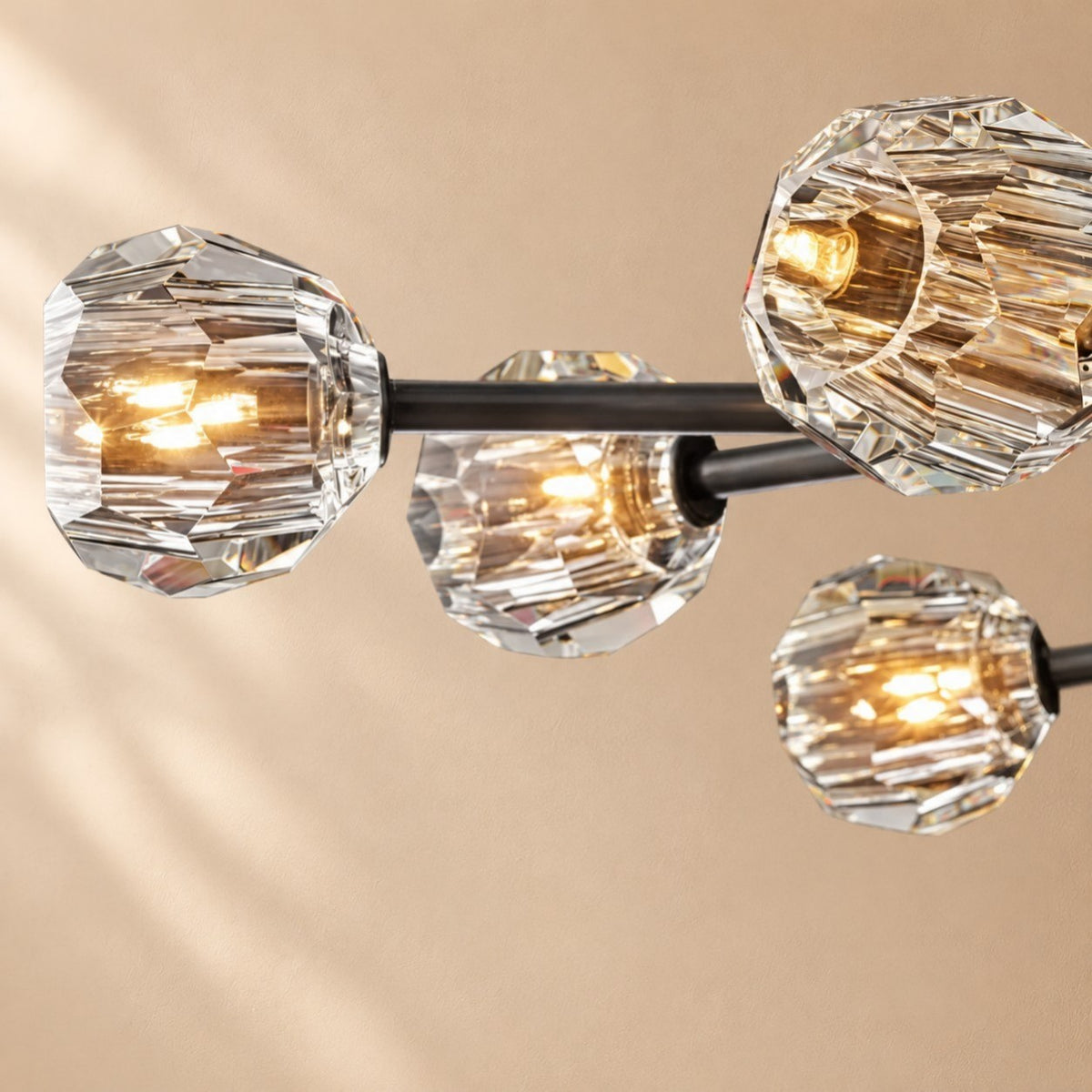Bouine Glass Oval Chandelier
