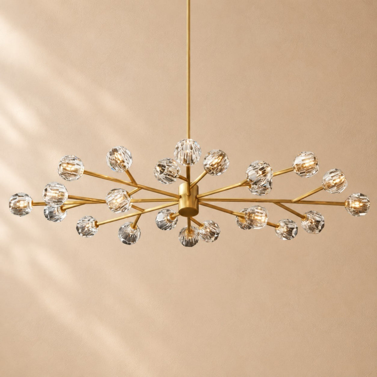 Bouine Glass Oval Chandelier
