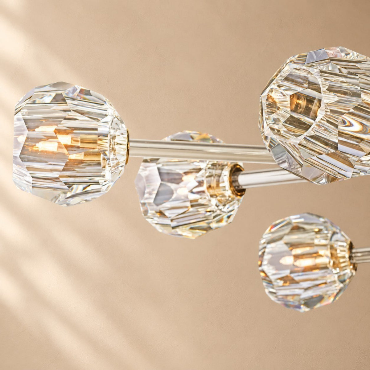 Bouine Glass Oval Chandelier