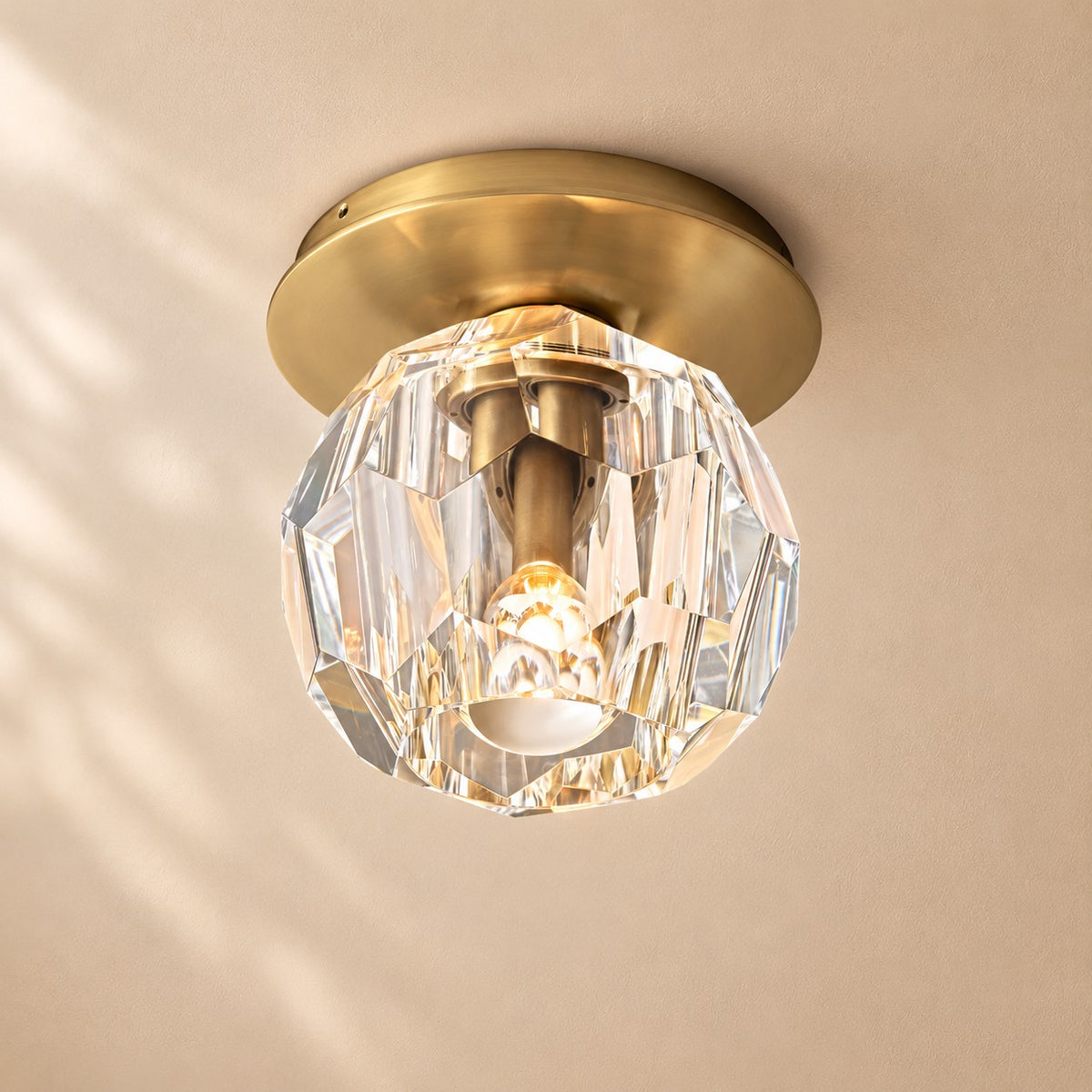 Bouine Glass Petite Flushmount 6''