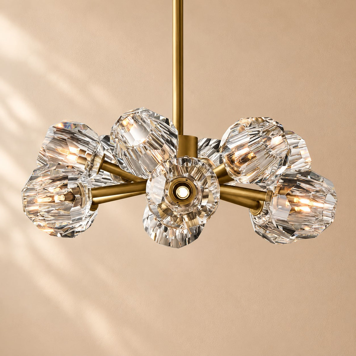 Bouine Glass Round Chandelier 24''