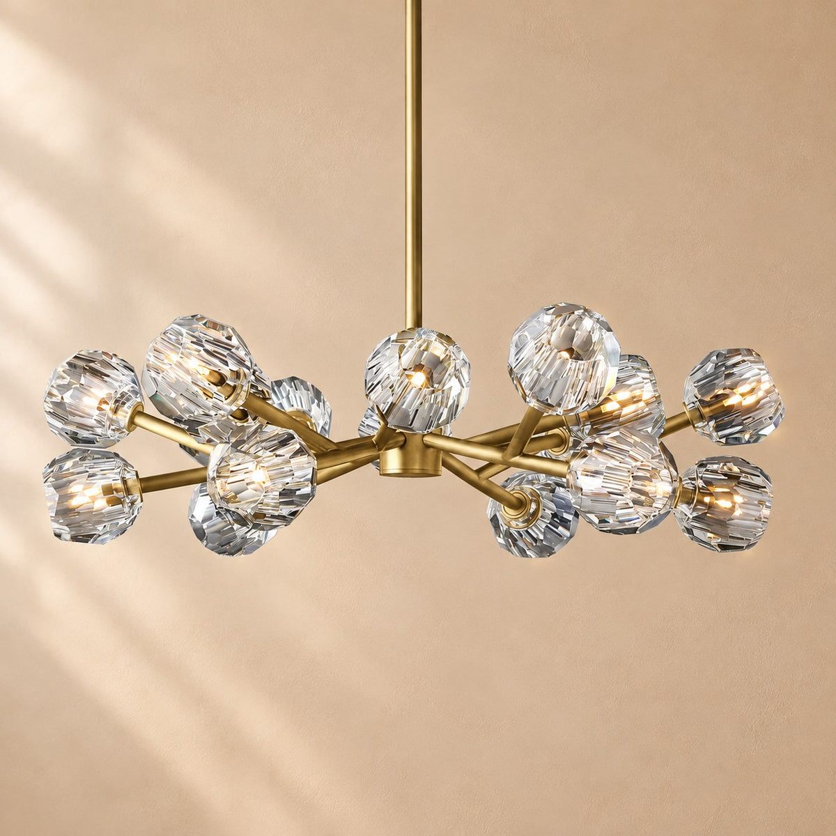 Bouine Glass Round Chandelier 36''