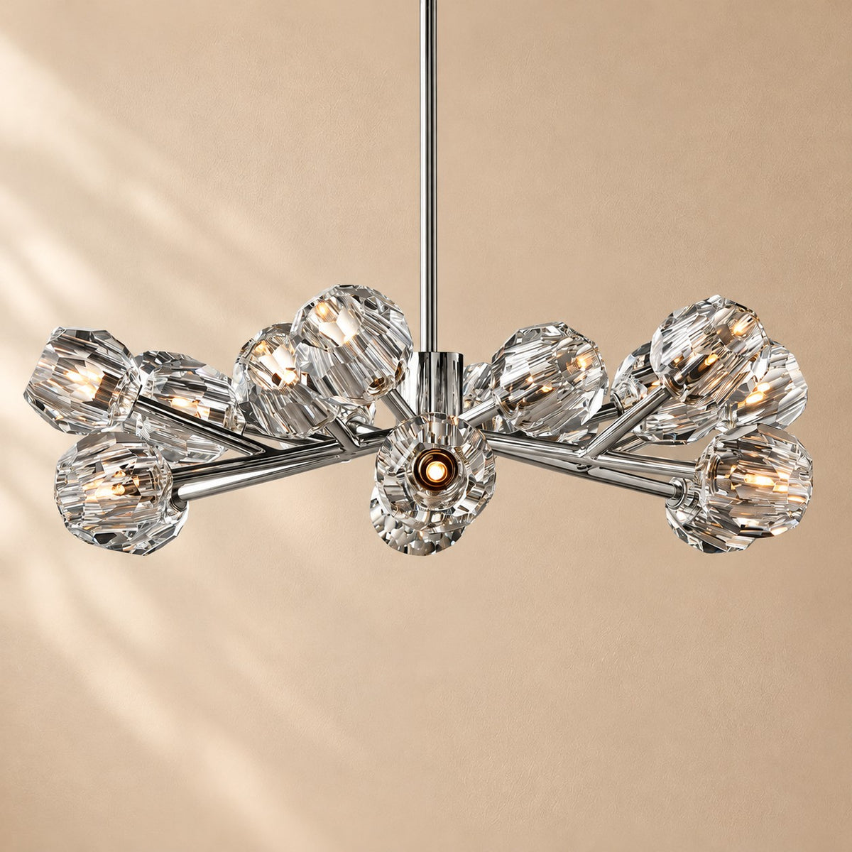 Bouine Glass Round Chandelier 36''