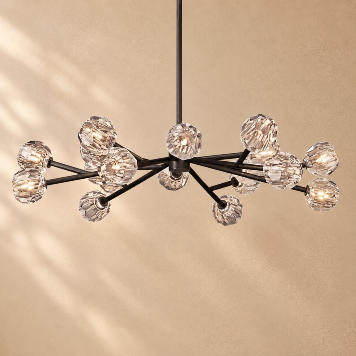 Bouine Glass Round Chandelier 48''
