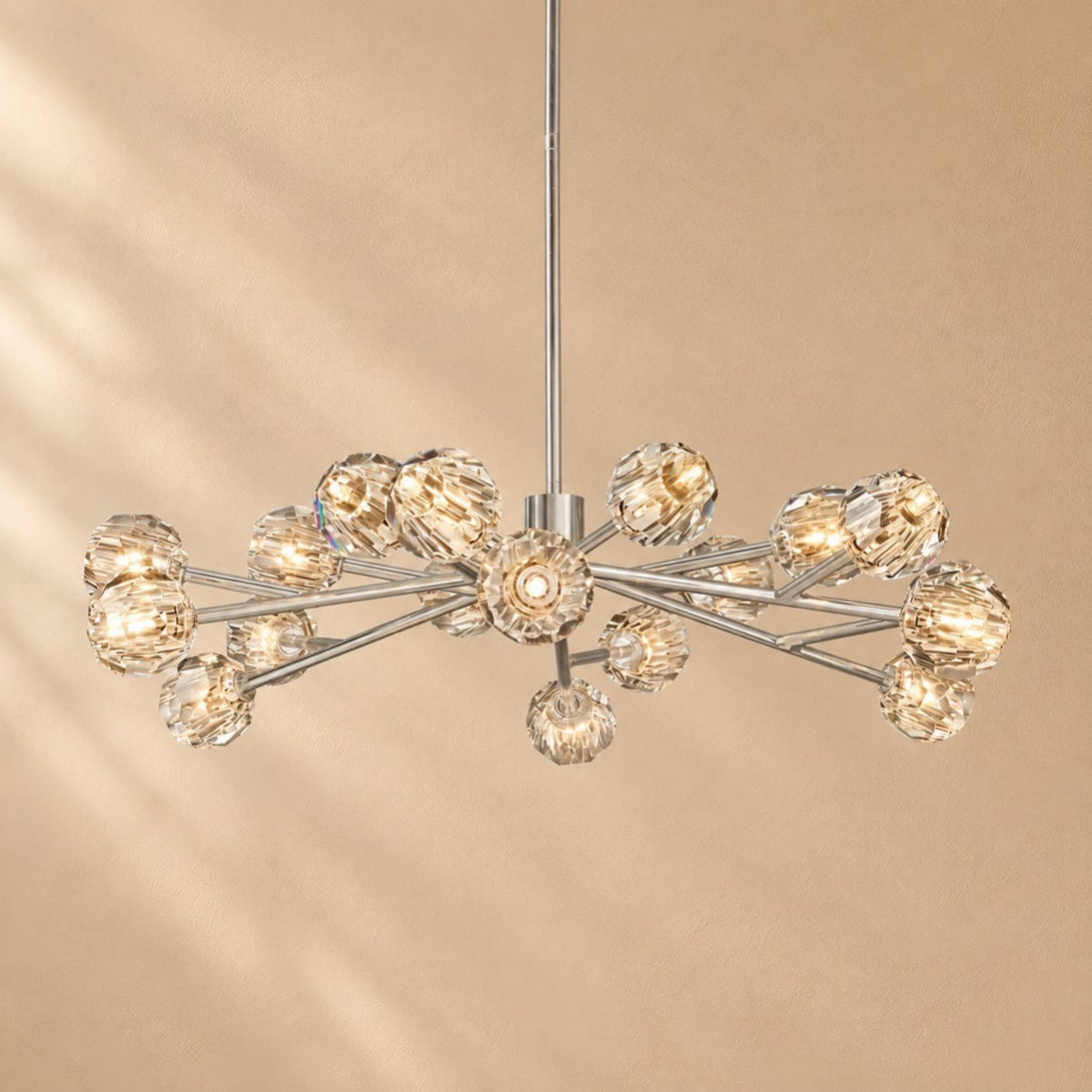 Bouine Glass Round Chandelier 48''