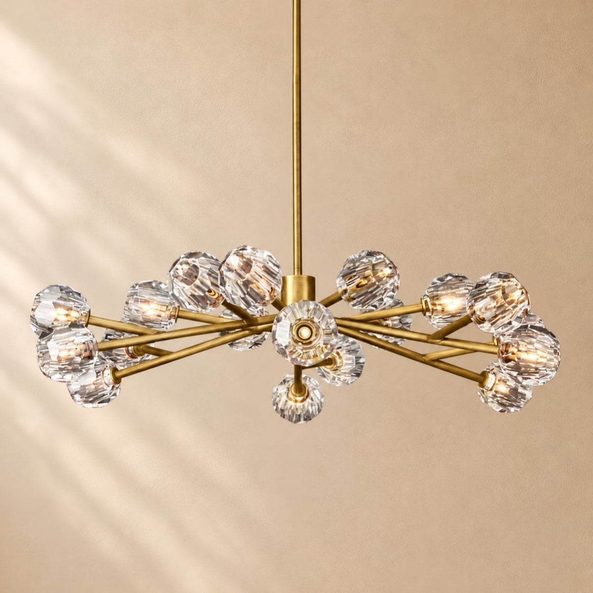 Bouine Glass Round Chandelier 48''