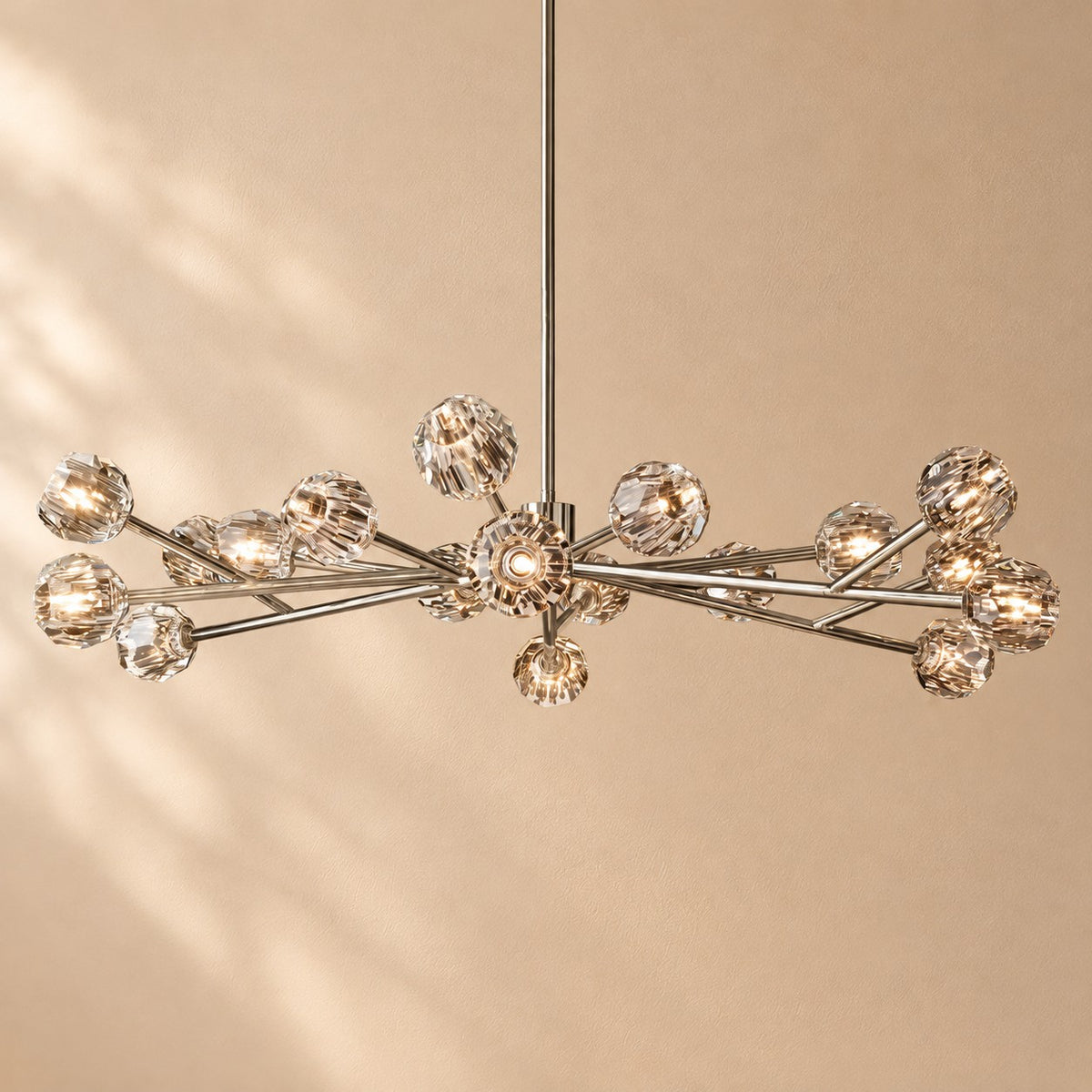Bouine Glass Round Chandelier 60''