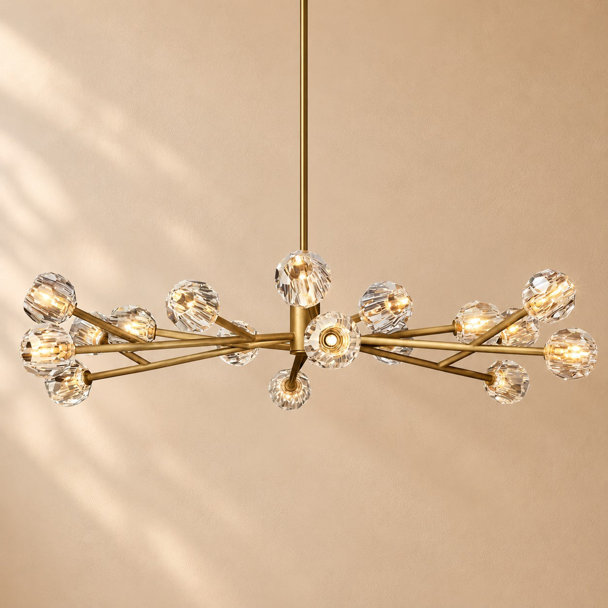 Bouine Glass Round Chandelier 60''