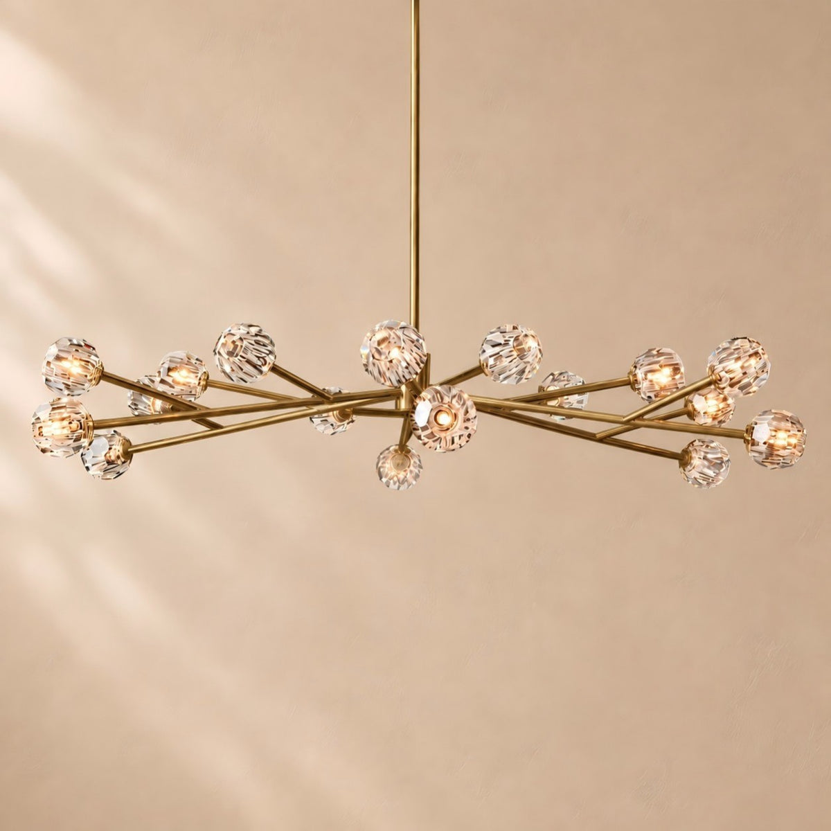 Bouine Glass Round Chandelier72''