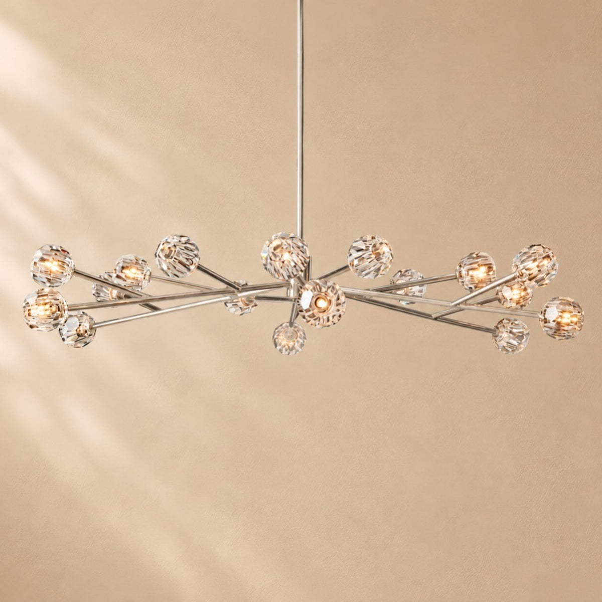 Bouine Glass Round Chandelier72''