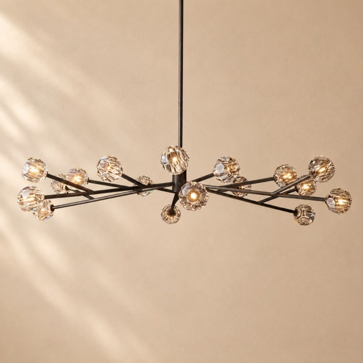 Bouine Glass Round Chandelier72''