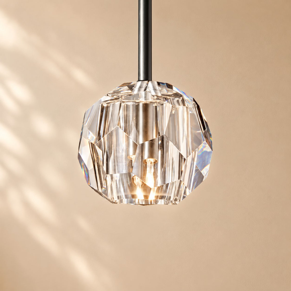 Bouine Glass Pendant 5''