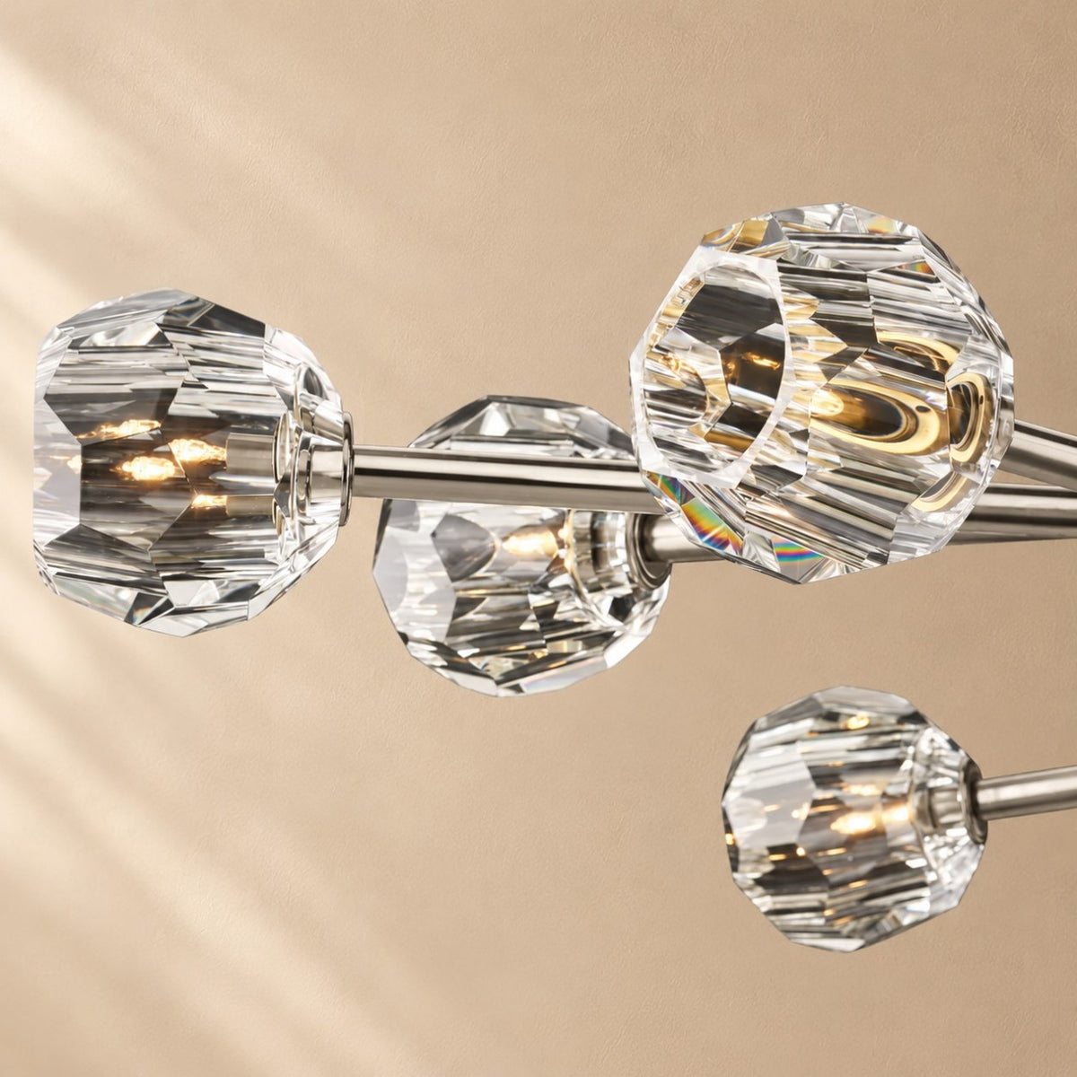 Bouine Glass Oval Chandelier