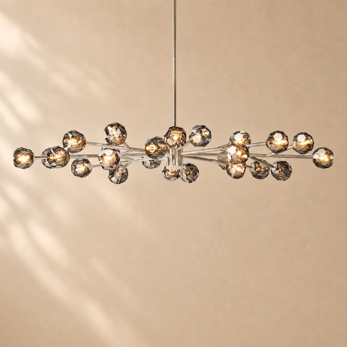 Bouine Glass Oval Chandelier