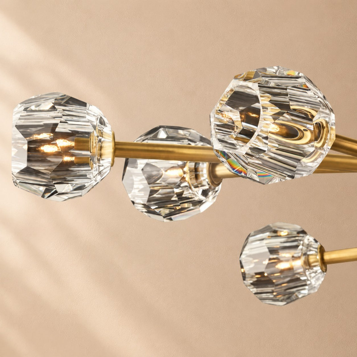 Bouine Glass Oval Chandelier