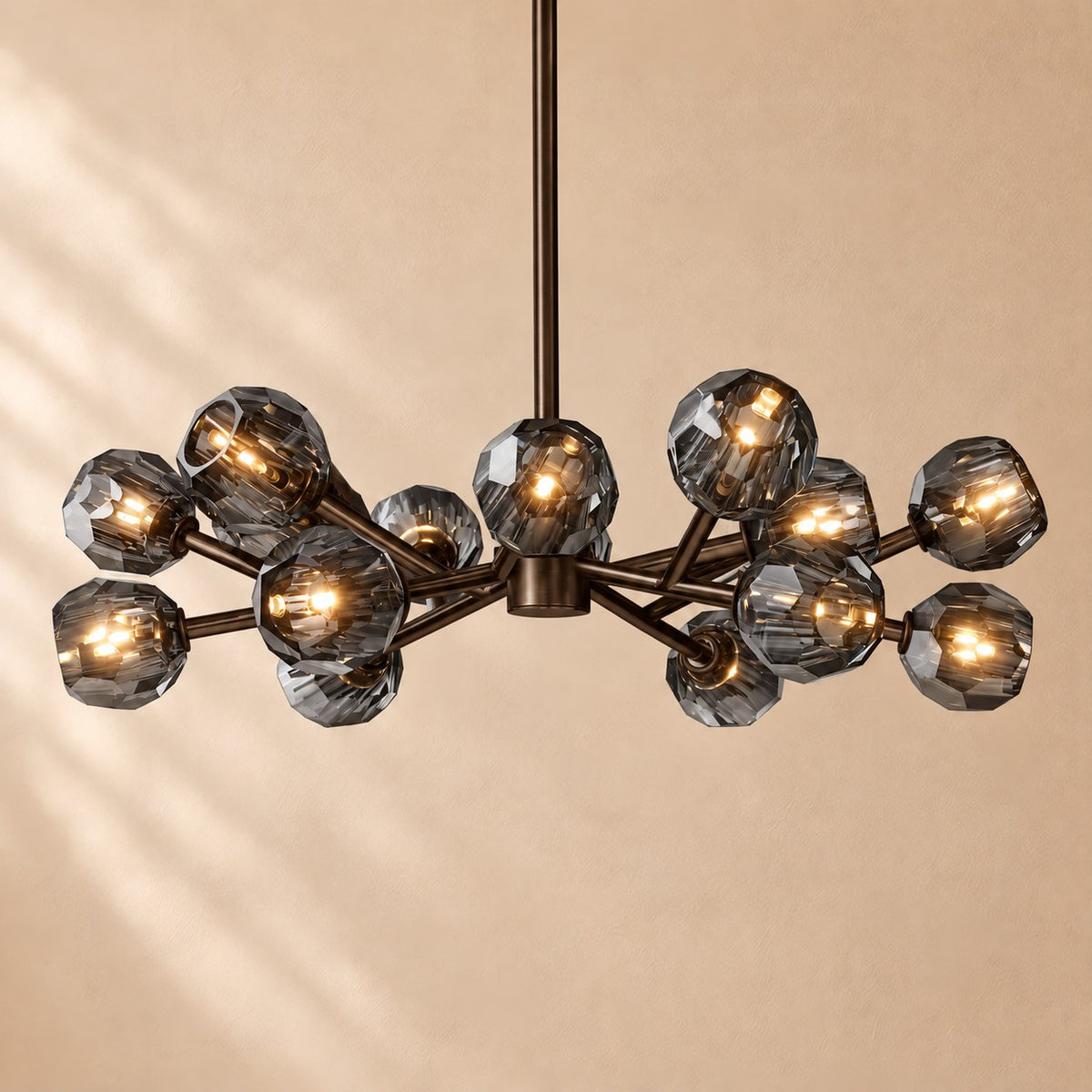 Bouine Glass Round Chandelier 36''