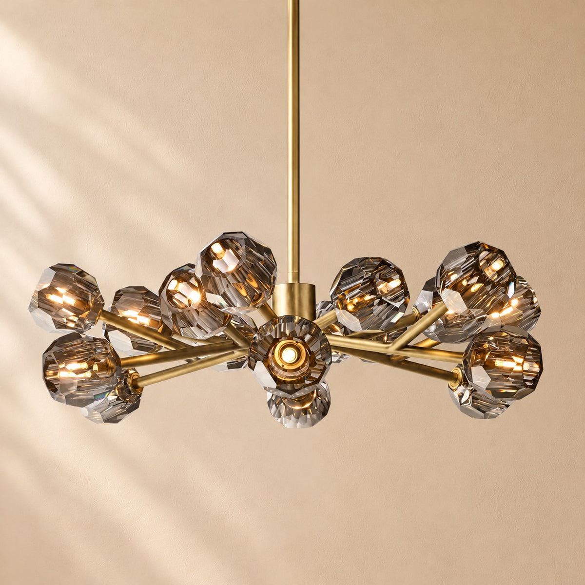 Bouine Glass Round Chandelier 48''