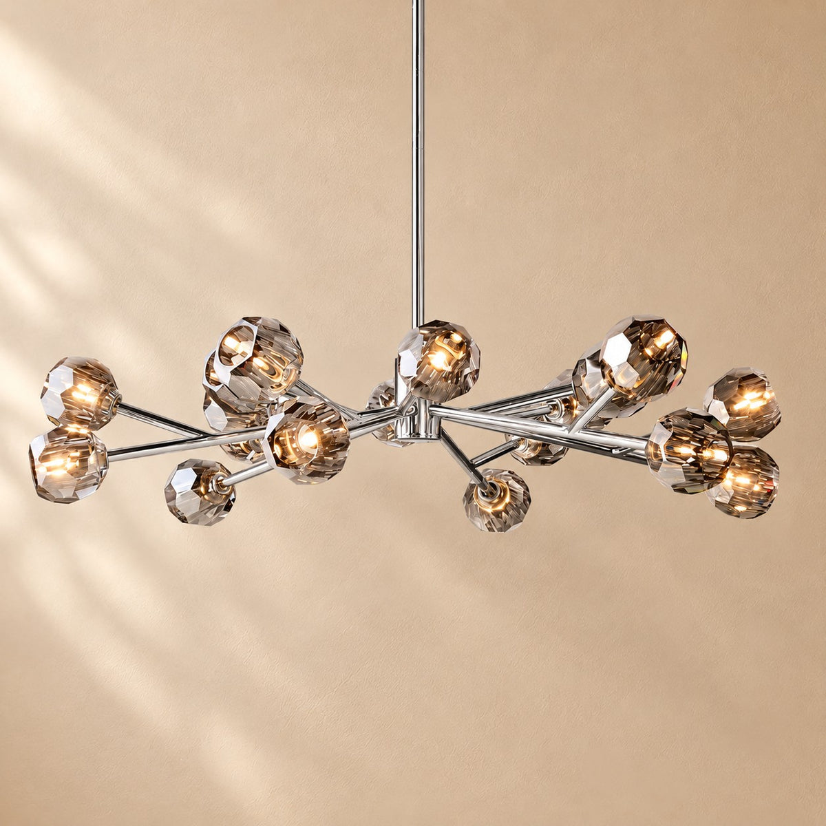 Bouine Glass Round Chandelier 48''