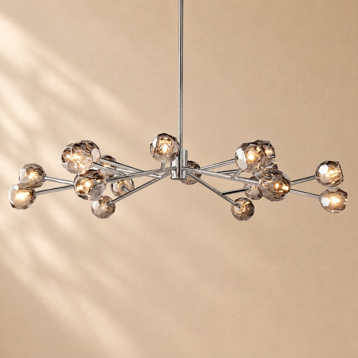 Bouine Glass Round Chandelier 60''