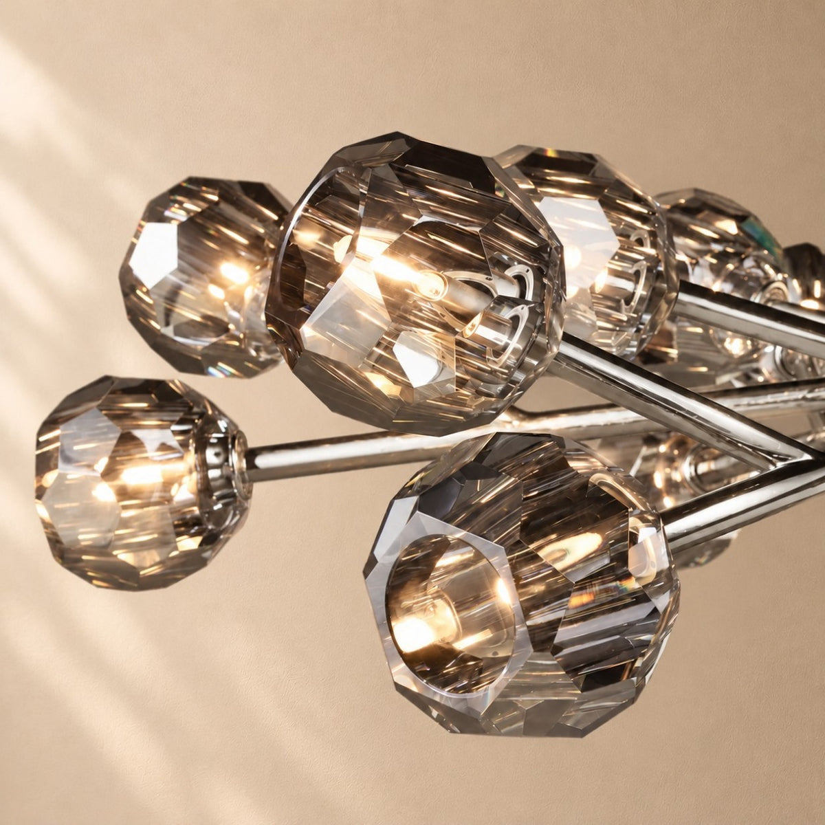 Bouine Glass Round Chandelier 60''