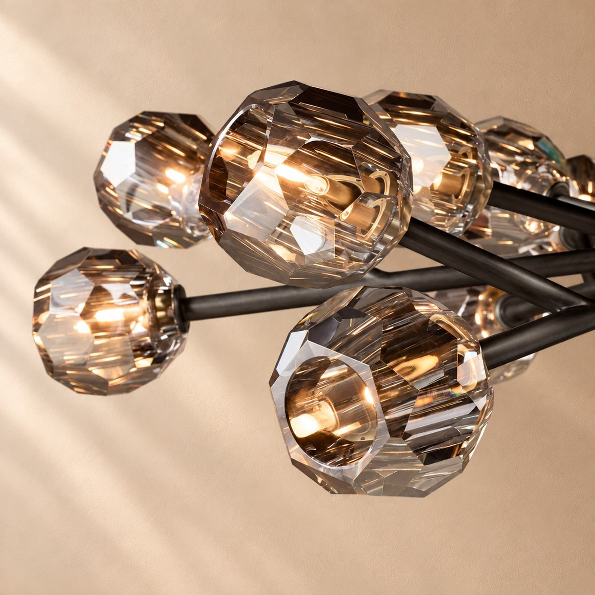 Bouine Glass Round Chandelier 60''